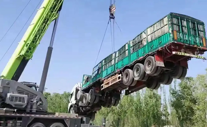 工布江达道路脱困救援案例